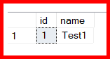 Picture showing inserting the value in the primary key column by setting Identity_insert On